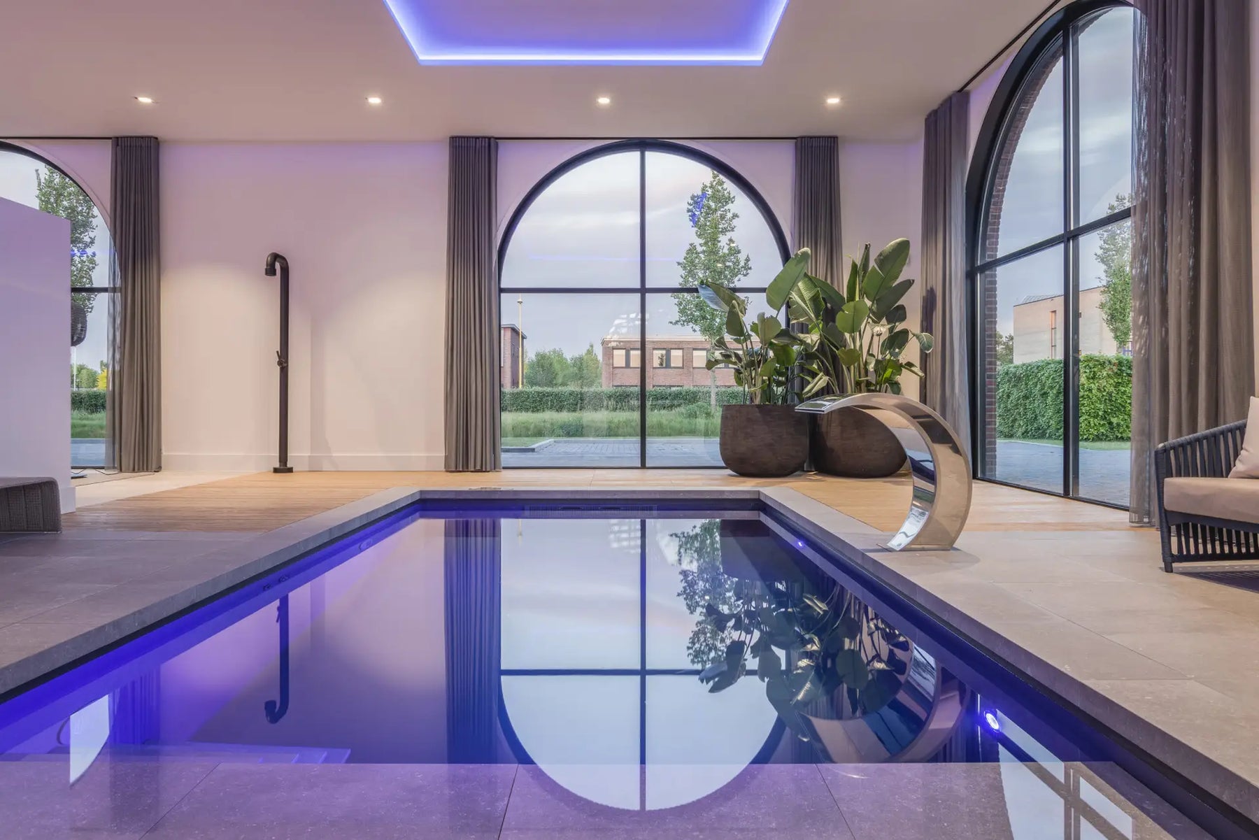 bouwkundig zwembad duurzaam luxe