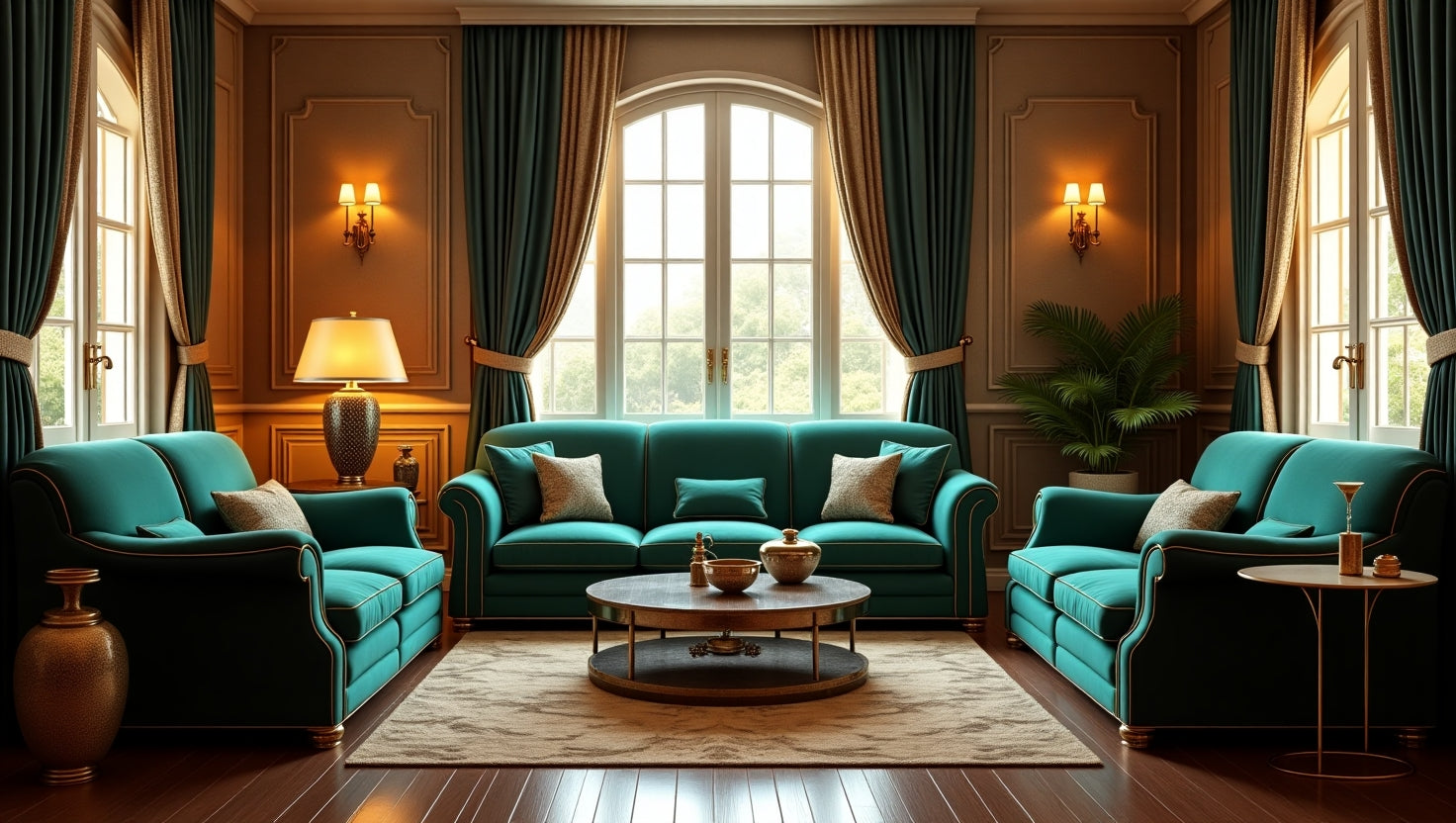 inrichting jaren 30 woonkamer