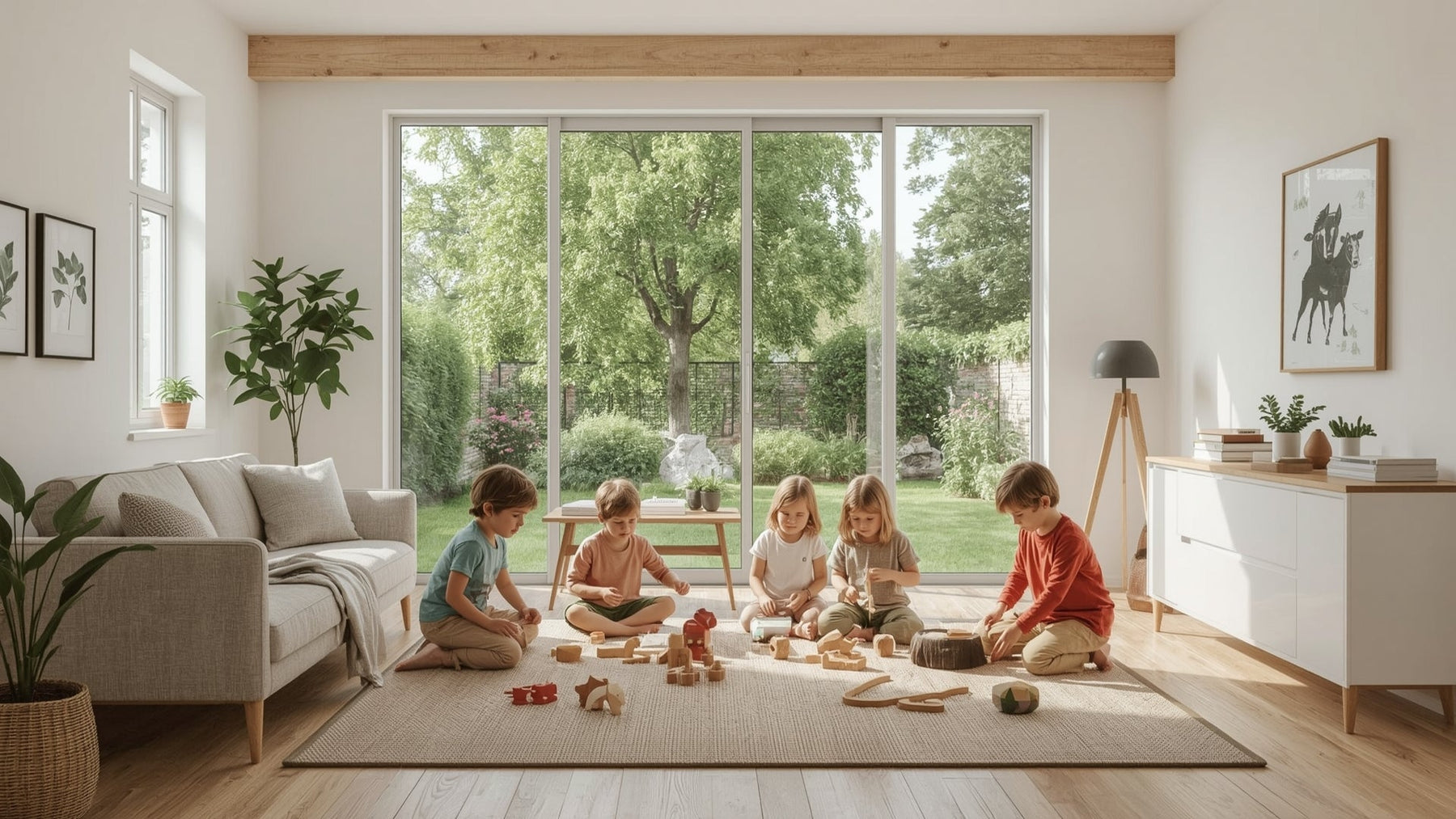 inspiratie speelhoek woonkamer