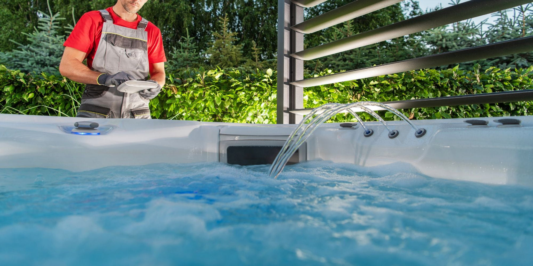 jacuzzi eigen tuin
