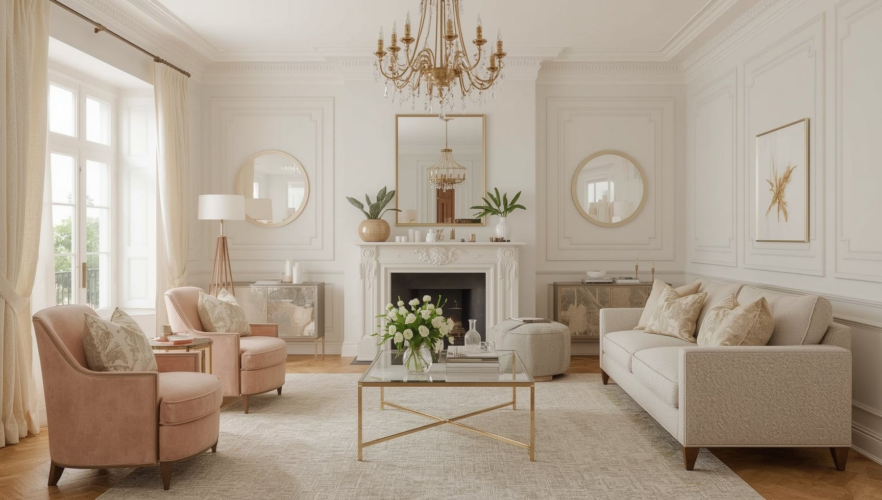 klassiek interieur woonkamer