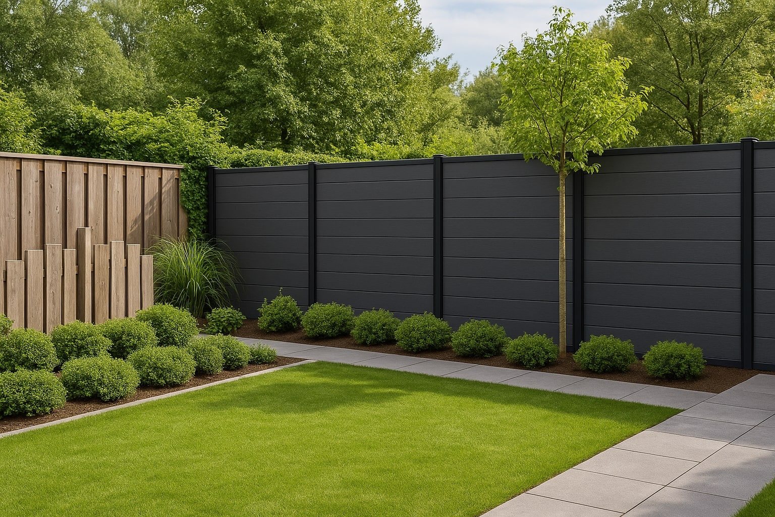 schutting kiezen tuin