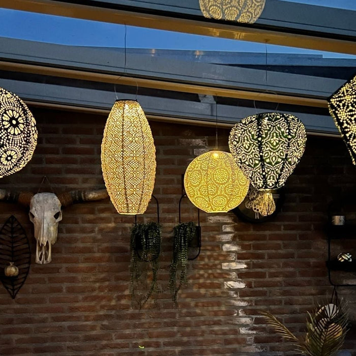 solar lampionnen met motief