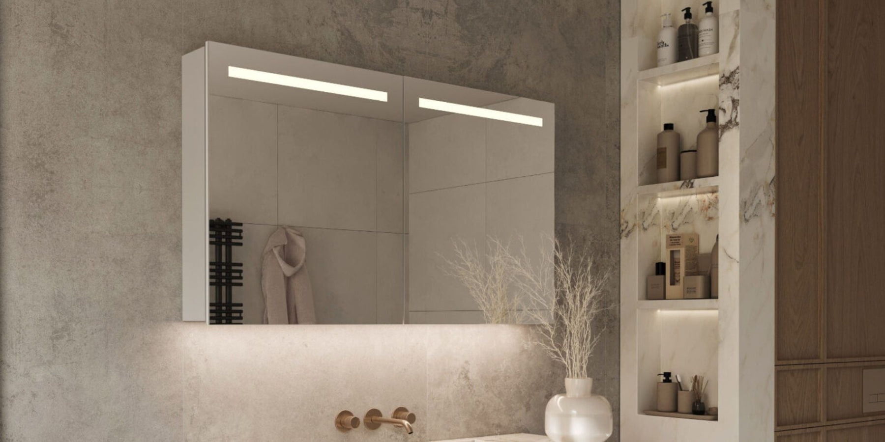 spiegelkast kleine badkamer
