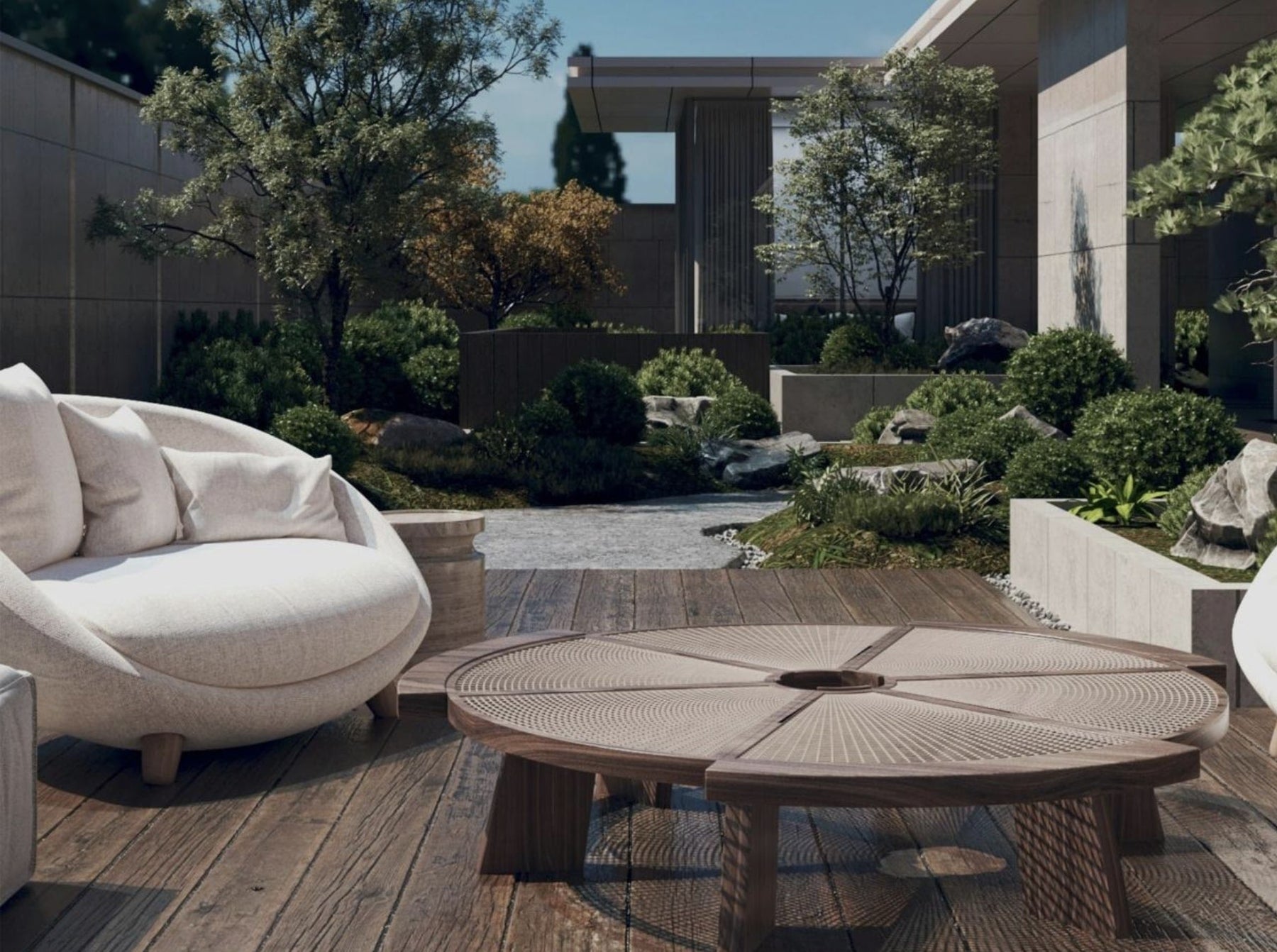 tuin lang mooi minder onderhoud