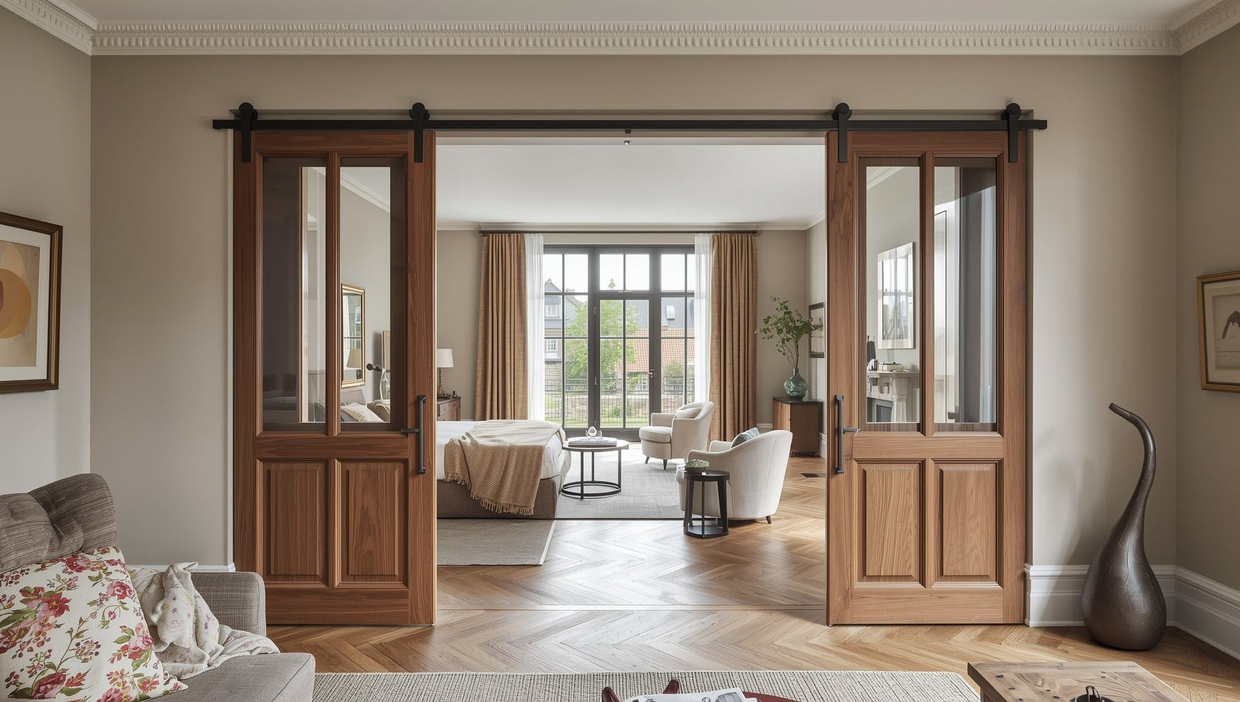woonkamer en suite