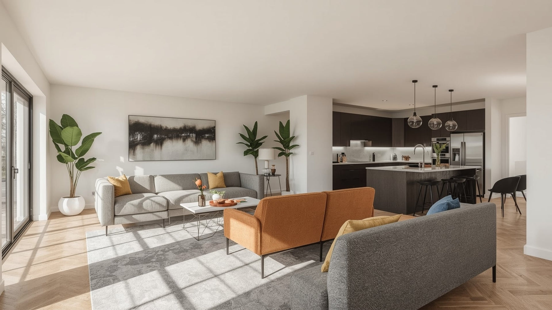 woonkamers per woningtype inrichten