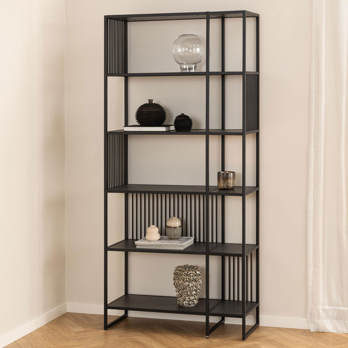 Bendt Wandrek Esme Marmerlook, 185 x 85cm - Zwart