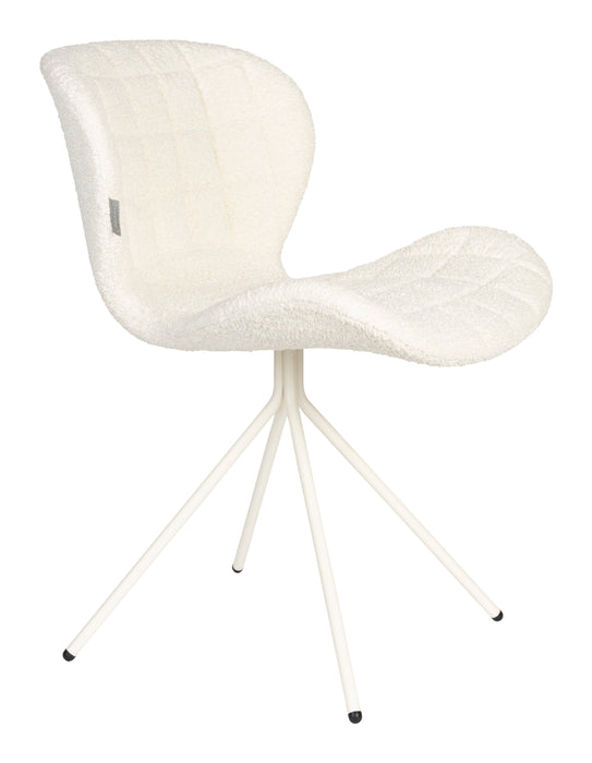 Zuiver Eetkamerstoel OMG Chenille - Off White