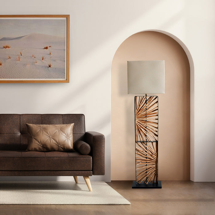 Artistiq Vloerlamp Markeda 165cm hoog - Beige