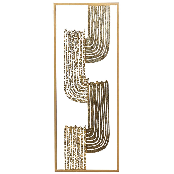 Beliani - THULIUM - Wanddecoratie - Goud - Ijzer - ThatLyfeStyle