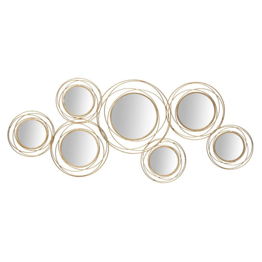 Mauro Ferretti Gold Round Decoratief paneel in goud metaal - ThatLyfeStyle