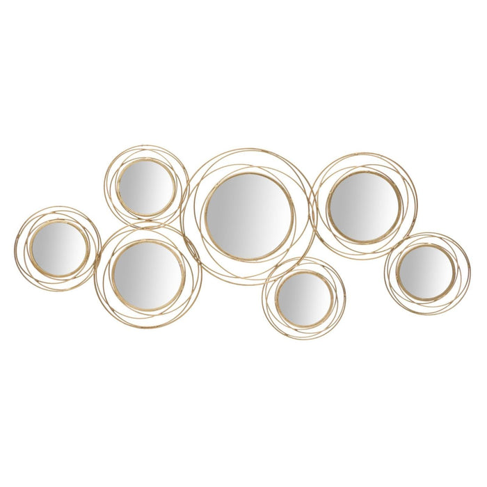 Mauro Ferretti Gold Round Decoratief paneel in goud metaal - ThatLyfeStyle
