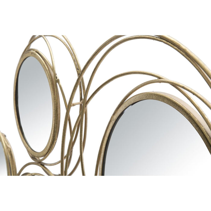 Mauro Ferretti Gold Round Decoratief paneel in goud metaal - ThatLyfeStyle