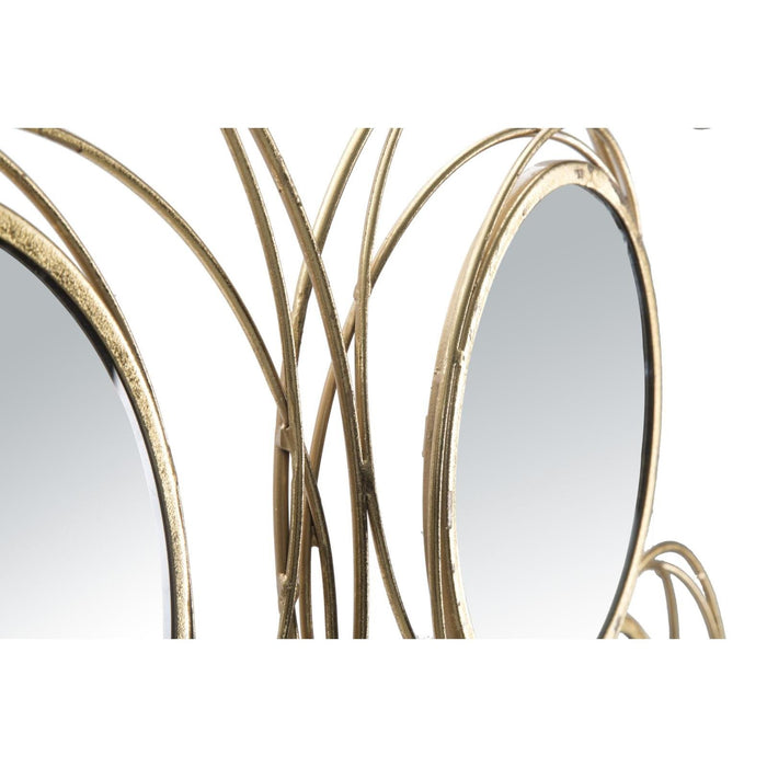 Mauro Ferretti Gold Round Decoratief paneel in goud metaal - ThatLyfeStyle