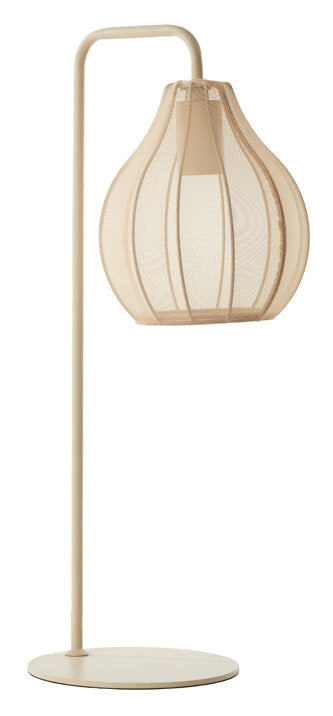 Light & Living Tafellamp Elati 60cm - Zand - Japandi