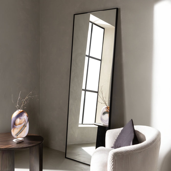Nohr Spiegel Adell 193 x 67cm - zwart - Passpiegel
