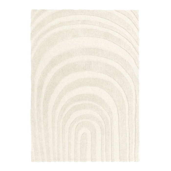 By-Boo Vloerkleed Maze 200 x 300cm - Off White