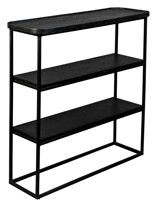 Dutchbone Sidetable Winston Metaal, 90cm - Zwart