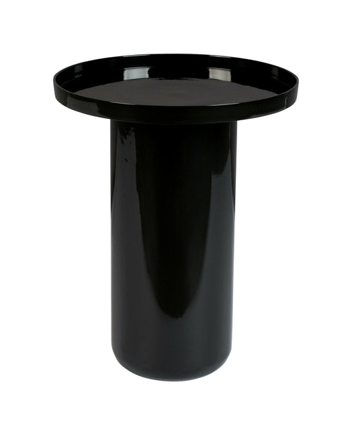 Zuiver Ronde Bijzettafel Shiny Bomb 40cm - Zwart