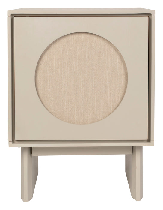Zuiver Bijzettafel/Nachtkastje Twin Acaciahout, 44 x 40cm - Beige