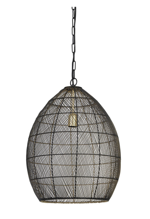 Light & Living Hanglamp Meya 40cm - Zwart