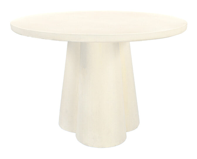 Brix Ronde Eettafel Sandy Beton, 130cm - Beige