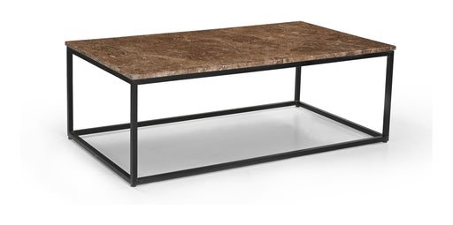 Livingfurn Salontafel Dion Marmer Emperador, 120 x 60cm - Bruin