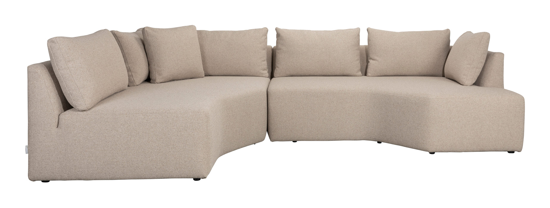 Zuiver Hoekbank Prosper Links - Cappuccino