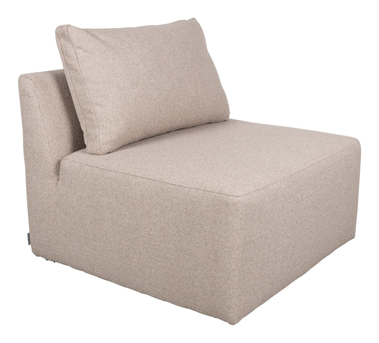 Zuiver Bank Prosper 1-zits Element - Cappuccino