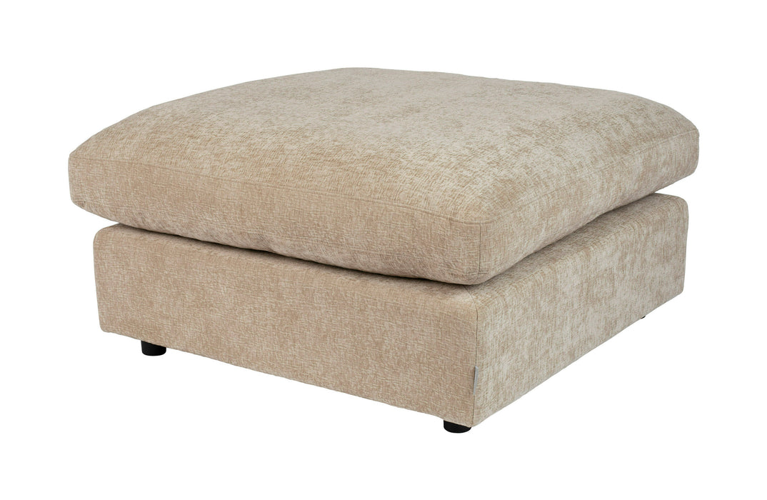Zuiver Hocker Sense Chenille, 92 x 92cm