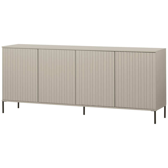 WOOOD Exclusive Dressoir New Gravure Grenenhout, 200cm - Dust