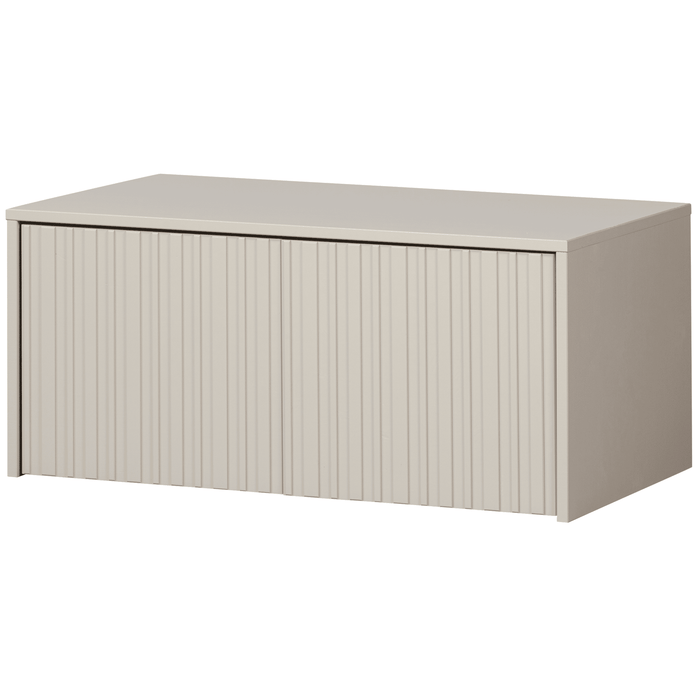 WOOOD Kistbank New Gravure Grenenhout - Dust