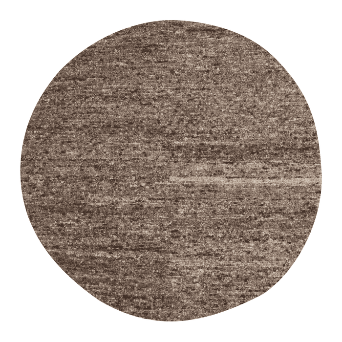 WOOOD Exclusive Rond Vloerkleed Efia Gemêleerd, 200cm - Bruin