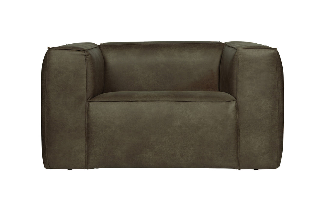 WOOOD Fauteuil Bean Recycle Leer