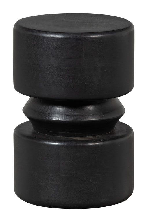 WOOOD Exclusive Bijzettafel Tuve 30cm - Matzwart - Rond