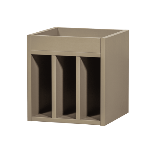 WOOOD Exclusive Platenkast Turner 44 x 44cm - Mud