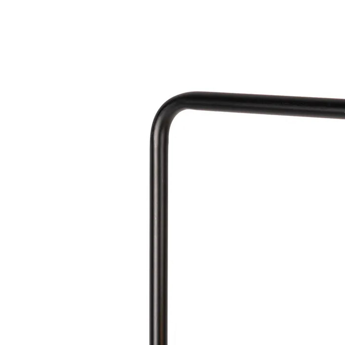 Design vloerlamp zwart met messing en amber glas - Zuzanna - ThatLyfeStyle