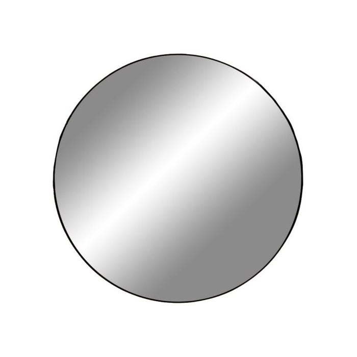 QUVIO Spiegel rond – Ø 60 cm – Zwart - ThatLyfeStyle
