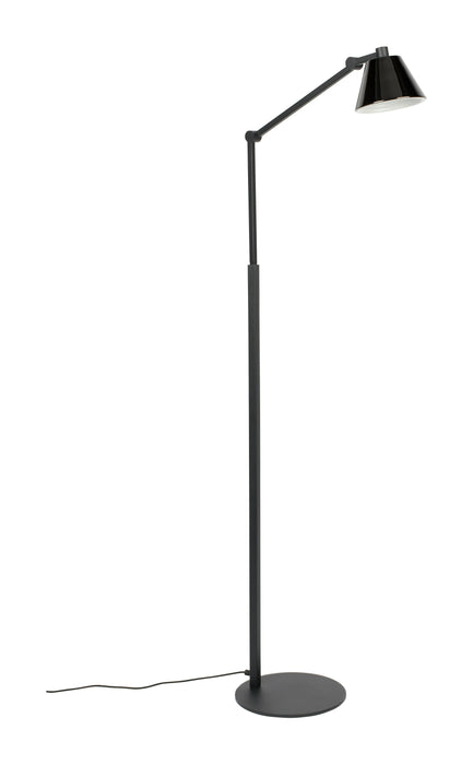 Zuiver Vloerlamp Lub 142cm - Zwart