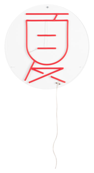 Dutchbone Wandlamp Sya Summer Neon - Rood