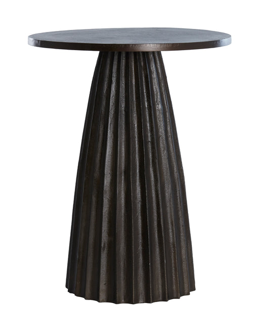 Light & Living Bijzettafel Veglia 40cm - Donkerbruin - Rond