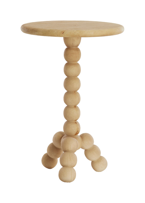 Light & Living Ronde Bijzettafel Veglio Mangohout, 35cm