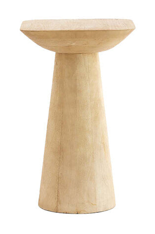 Light & Living Bijzettafel Dego Mangohout, 33 x 33cm - Vierkant