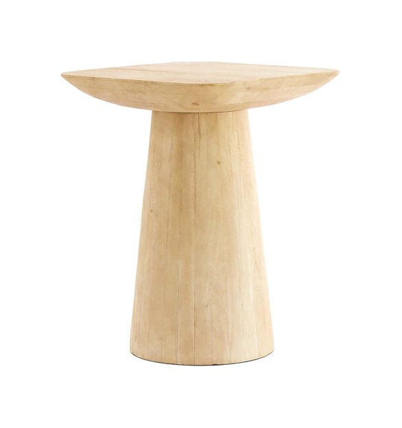 Light & Living Bijzettafel Dego Mangohout, 45 x 45cm - Vierkant