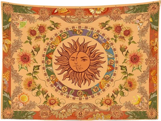 Ulticool - Zon Mandala - Wandkleed - 200x150 cm - ThatLyfeStyle