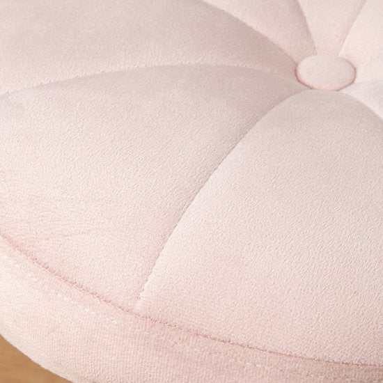 Luxaliving Kaptafel Kruk-make up roze - ThatLyfeStyle