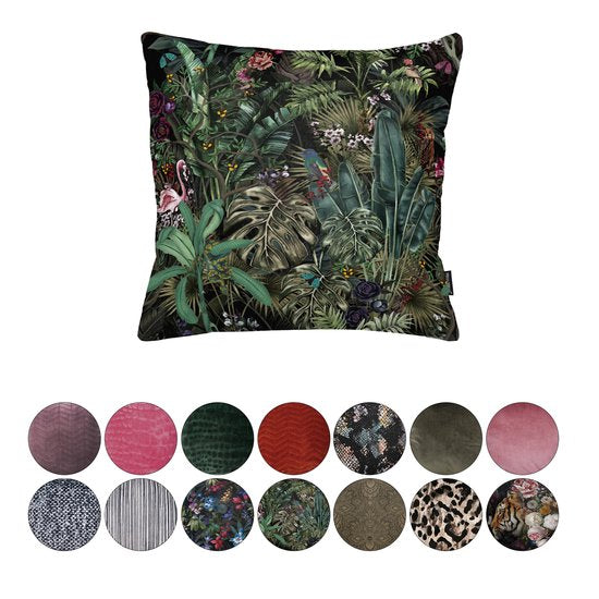 Melli Mello Jungle Paradise - Sierkussen - 45x45cm - Groen - ThatLyfeStyle