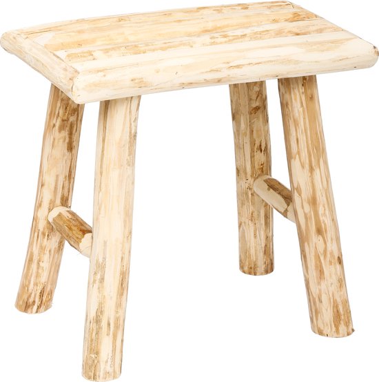 Atmosphera krukje - hout - L23 x B34 x H31 cm