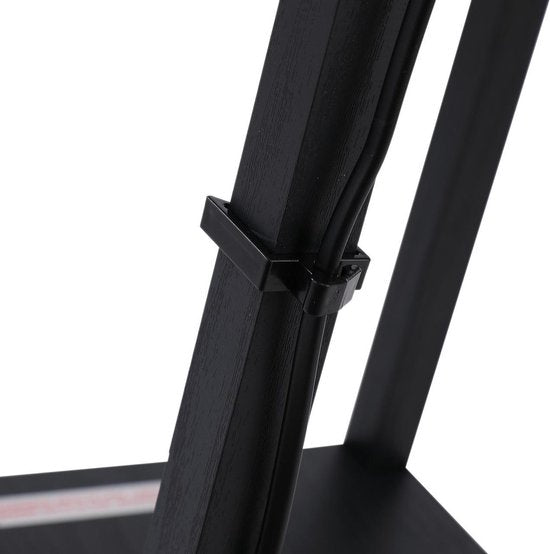 Vloerlamp met opbergruimte industrieel zwart - ThatLyfeStyle